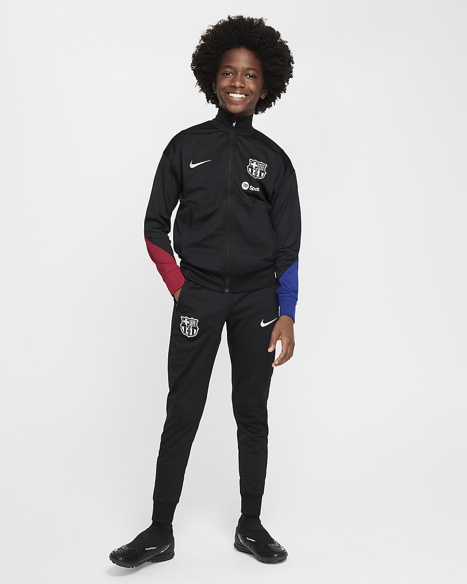 Kids nike football tracksuit hotsell